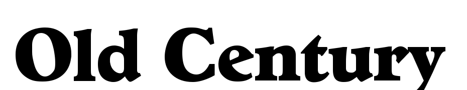 Old Century Regular Font Download Free